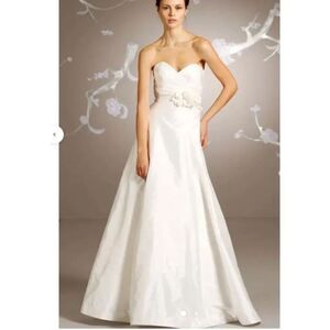 JLM Couture Bridal Gown Wedding Dress Blush by Francesa Avila Ivory Size 8 NWT